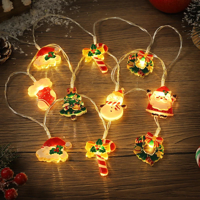 Christmas LED String Light Santa Claus