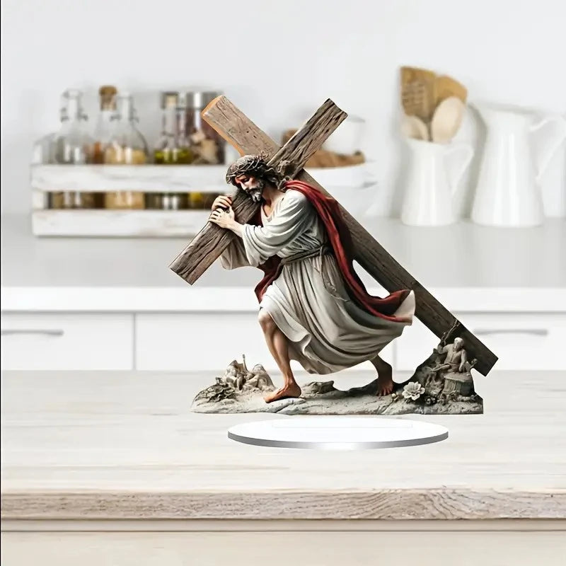 Christmas Nativity – Elegant Light-Up Nativity Scene Figurines for Holiday Decoration