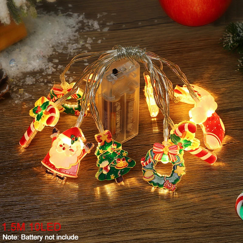 Christmas LED String Light Santa Claus