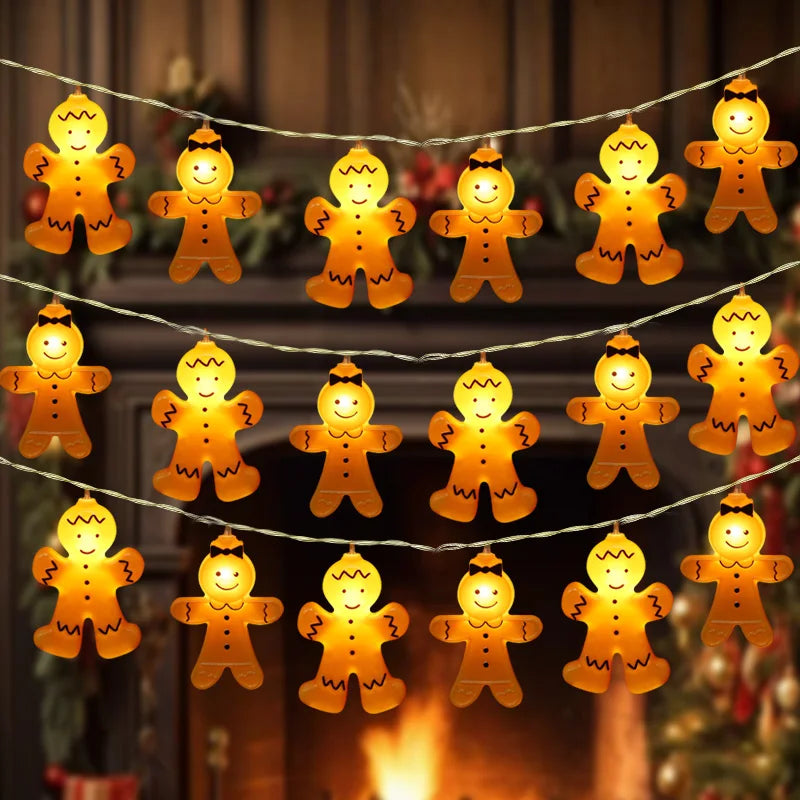 Christmas LED String Light Santa Claus