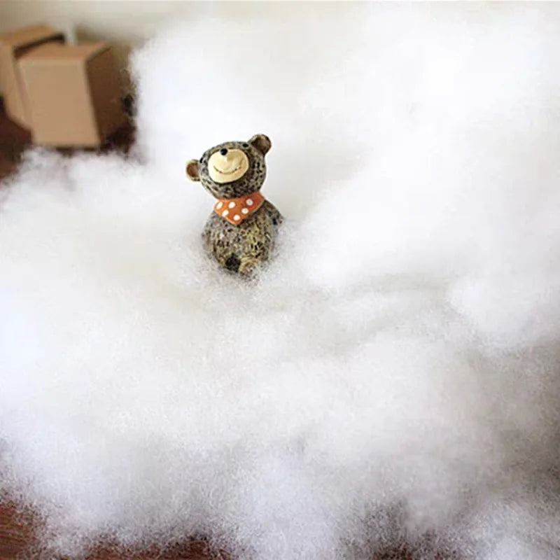 Fluffy Artificial Fake Snow Decoration Set – Soft Cotton Snow for Christmas Trees,
