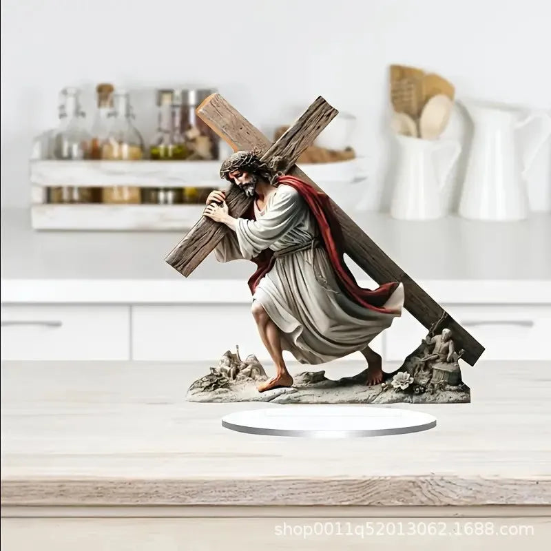 Christmas Nativity – Elegant Light-Up Nativity Scene Figurines for Holiday Decoration